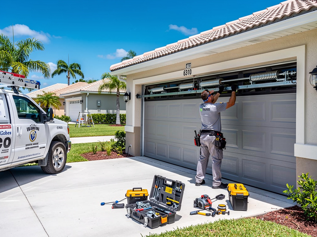 DIY Garage Door Spring Repair Danger in Davie, FL: Why It’s Not Worth the Risk