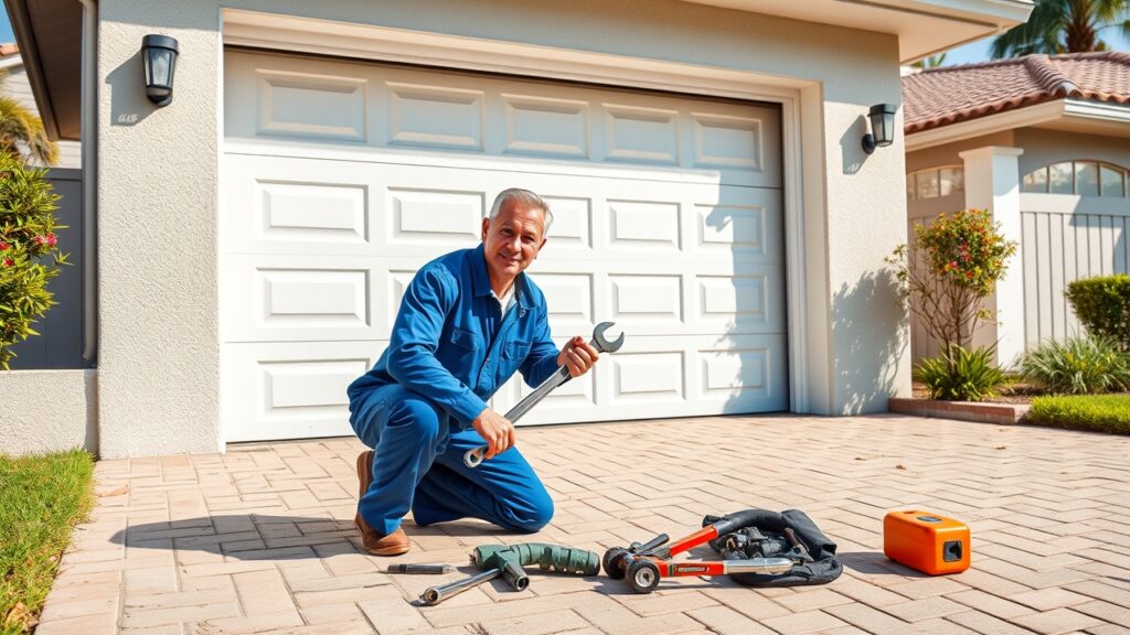 How quickly can garage door repair be done in Davie near Rolling Hills, FL?