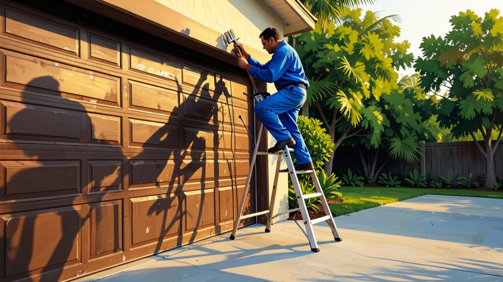 What Are the Emergency Garage Door Repair Options Available in Davie Rolling Hills FL?